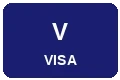 Visa信用卡支付方式图标